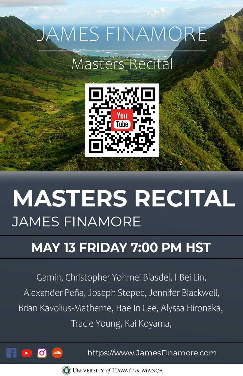 James Finamore Masters Recital